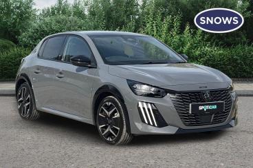 SPOTICAR Peugeot 208 1.2 Gt Premium E-dsc6 Euro 6 (s/s) 5dr Used Car - Hatchback Hybrid Grey - Portsmouth - 1200592128_1