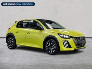 SPOTICAR Peugeot 208 1.2 Puretech Gt Euro 6 (s/s) 5dr Used Car - Hatchback Petrol Yellow - Belfast - 1200592619_1