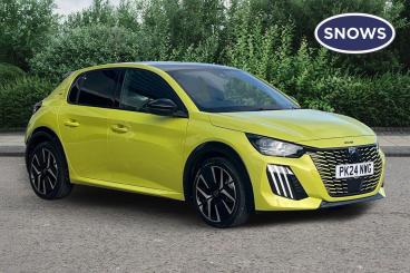 SPOTICAR Peugeot 208 1.2 Puretech Gt Euro 6 (s/s) 5dr Used Car - Hatchback Petrol Yellow - Chichester - 1200593412_1