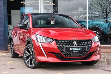 SPOTICAR Peugeot 208 1.2 Puretech Gt Line Eat Euro 6 (s/s) 5dr Used Car - Hatchback Petrol Red - Bulkington - 1200593988_1