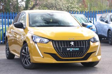 SPOTICAR Peugeot 208 1.2 Puretech Active Premium + Euro 6 (s/s) 5dr Used Car - Hatchback Petrol Yellow - Lichfield - 1200594056_1