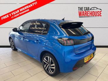 SPOTICAR Peugeot 208 1.2 Puretech Allure Premium + Euro 6 (s/s) 5dr Used Car - Hatchback Petrol Blue - Bridgend - 1200599704_2