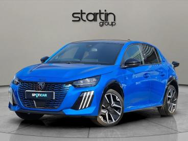 SPOTICAR Peugeot 208 1.2 Gt E-dsc6 Euro 6 (s/s) 5dr Used Car - Hatchback Hybrid Blue - Worcester - 1200601251_3