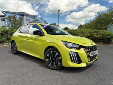 SPOTICAR Peugeot 208 1.2 Puretech Allure Euro 6 (s/s) 5dr Used Car - Hatchback Petrol Yellow - Crewe - 1200603605_1