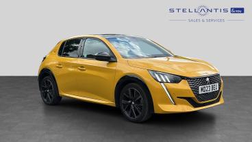 SPOTICAR Peugeot 208 1.2 Puretech Gt Euro 6 (s/s) 5dr Used Car - Hatchback Petrol Yellow - Stockport - 1200606538_1