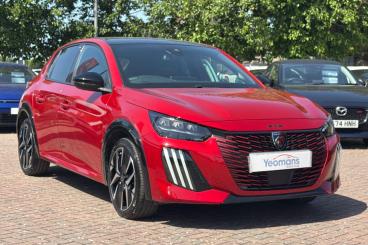 SPOTICAR Peugeot 208 1.2 Gt E-dsc6 Euro 6 (s/s) 5dr Used Car - Hatchback Hybrid Red - Worthing - 1200606624_1