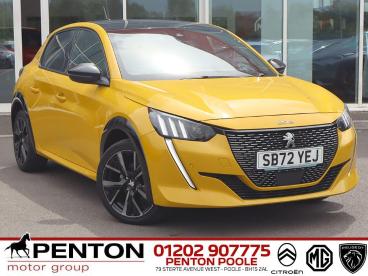 SPOTICAR Peugeot 208 1.2 Puretech Gt Eat Euro 6 (s/s) 5dr Used Car - Hatchback Petrol Yellow - Poole - 1200607307_1
