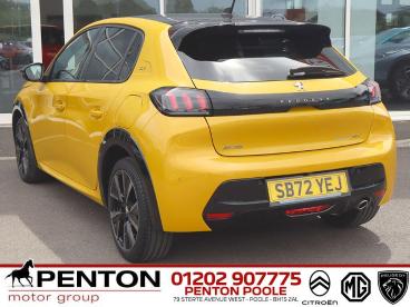 SPOTICAR Peugeot 208 1.2 Puretech Gt Eat Euro 6 (s/s) 5dr Used Car - Hatchback Petrol Yellow - Poole - 1200607307_5