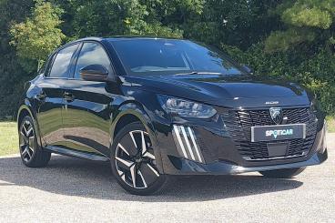 SPOTICAR Peugeot 208 1.2 Gt Premium E-dsc6 Euro 6 (s/s) 5dr Used Car - Hatchback Hybrid Black - Eastbourne - 1200608782_1