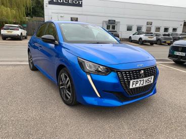SPOTICAR Peugeot 208 1.2 Puretech Allure Premium + Eat Euro 6 (s/s) 5dr Used Car - Hatchback Petrol Blue - Rugby - 1200609290_1