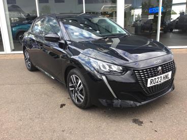 SPOTICAR Peugeot 208 1.2 Puretech Allure Premium + Eat Euro 6 (s/s) 5dr Used Car - Hatchback Petrol Black - Boston - 1200609902_1