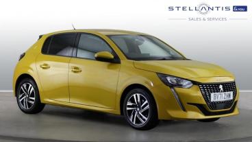 SPOTICAR Peugeot 208 1.2 Puretech Allure Premium Euro 6 (s/s) 5dr Used Car - Hatchback Petrol Yellow - Birmingham - 1200610059_1