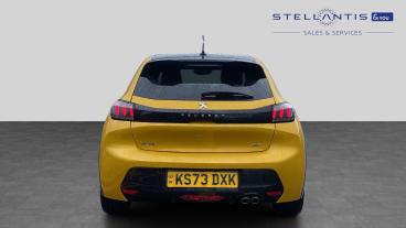 SPOTICAR Peugeot 208 1.2 Puretech Gt Eat Euro 6 (s/s) 5dr Used Car - Hatchback Petrol Yellow - Preston - 1200610168_4
