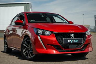 SPOTICAR Peugeot 208 1.2 Puretech Allure Premium Euro 6 (s/s) 5dr Used Car - Hatchback Petrol Red - Bromsgrove - 1200616111_1