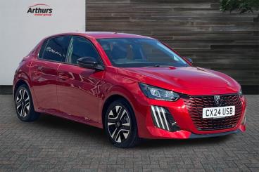 SPOTICAR Peugeot 208 1.2 Puretech Allure Euro 6 (s/s) 5dr Used Car - Hatchback Petrol Red - Wrexham - 1200618959_1