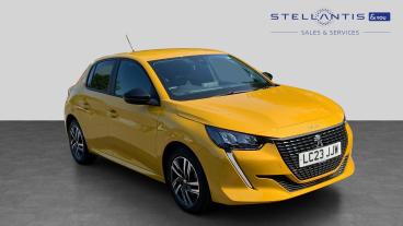SPOTICAR Peugeot 208 1.2 Puretech Active Premium + Euro 6 (s/s) 5dr Used Car - Hatchback Petrol Yellow - Walton On Thames - 1200619050_1