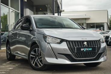 SPOTICAR Peugeot 208 1.2 Puretech Allure Premium + Euro 6 (s/s) 5dr Used Car - Hatchback Petrol Grey - Leamington - 1200620110_1