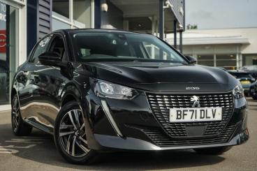 SPOTICAR Peugeot 208 1.2 Puretech Allure Premium Euro 6 (s/s) 5dr Used Car - Hatchback Petrol Black - Leamington - 1200620111_1