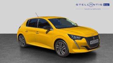 SPOTICAR Peugeot 208 1.2 Puretech Allure Premium + Euro 6 (s/s) 5dr Used Car - Hatchback Petrol Yellow - Godalming - 1200623107_1