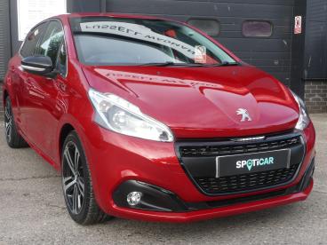SPOTICAR Peugeot 208 1.2 Puretech Gpf Gt Line Euro 6 (s/s) 5dr Used Car - Hatchback Petrol Red - Devizes - 1200625981_1