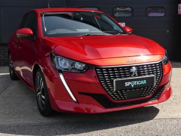 SPOTICAR Peugeot 208 1.2 Puretech Allure Premium Euro 6 (s/s) 5dr Used Car - Hatchback Petrol Red - Devizes - 1200626570_1