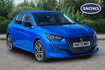 SPOTICAR Peugeot 208 1.2 Puretech Allure Premium + Euro 6 (s/s) 5dr Used Car - Hatchback Petrol Blue - Portsmouth - 1200630985_1