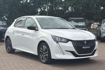 SPOTICAR Peugeot 208 1.2 Puretech Allure Premium + Eat Euro 6 (s/s) 5dr Used Car - Hatchback Petrol White - Worthing - 1200631999_1