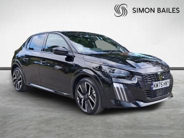 SPOTICAR Peugeot 208 1.2 Gt Premium E-dsc6 Euro 6 (s/s) 5dr Used Car - Hatchback Hybrid Black - Guisborough - 1200634475_1
