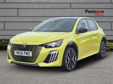 SPOTICAR Peugeot 208 1.2 Turbo Gt Euro 6 (s/s) 5dr Used Car - Hatchback Petrol Yellow - Barnsley - 1200639712_4