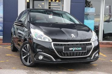 SPOTICAR Peugeot 208 1.2 Puretech Tech Edition Euro 6 (s/s) 5dr Used Car - Hatchback Petrol Black - Bulkington - 1200639856_1