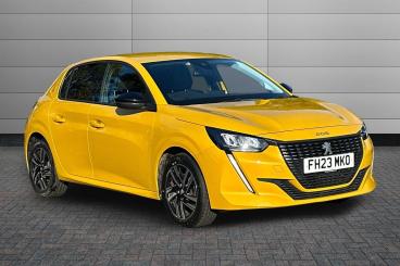 SPOTICAR Peugeot 208 1.2 Puretech Allure Premium + Euro 6 (s/s) 5dr Used Car - Hatchback Petrol Yellow - Peterborough - 1200640724_1