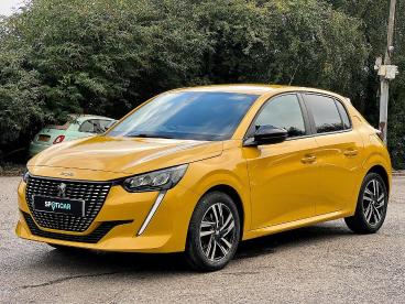SPOTICAR Peugeot 208 1.2 Puretech Active Premium + Euro 6 (s/s) 5dr Used Car - Hatchback Petrol Yellow - Pontypridd - 1200642834_3