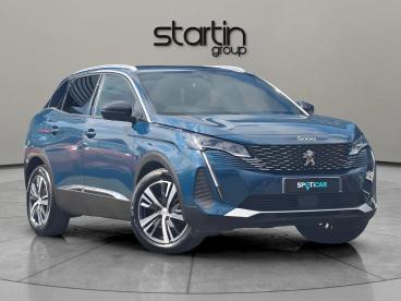 SPOTICAR Peugeot 3008 1.5 Bluehdi Allure Eat Euro 6 (s/s) 5dr Used Car - Suv Diesel Blue - Worcester - 1200536887_5