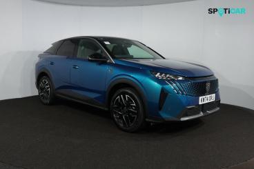 SPOTICAR Peugeot 3008 1.2 Hybrid Gt E-dsc6 Euro 6 (s/s) 5dr Used Car - Suv Hybrid Blue - Uk - 1200543481_1