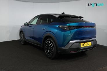SPOTICAR Peugeot 3008 1.2 Hybrid Gt E-dsc6 Euro 6 (s/s) 5dr Used Car - Suv Hybrid Blue - Uk - 1200543481_4