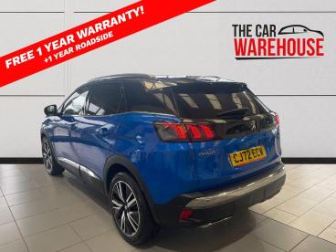 SPOTICAR Peugeot 3008 1.2 Puretech Gt Premium 5dr Eat8 Used Car - Suv Petrol Blue - Bridgend - 1200547184_2