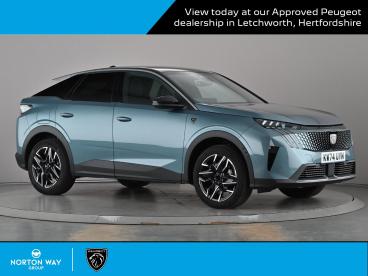 SPOTICAR Peugeot 3008 1.2 Hybrid Gt E-dsc6 Euro 6 (s/s) 5dr Used Car - Suv Hybrid Blue - Letchworth - 1200548798_1