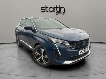 SPOTICAR Peugeot 3008 1.2 Puretech Gt Eat Euro 6 (s/s) 5dr Used Car - Suv Petrol Blue - Redditch - 1200549228_1