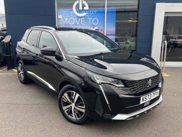 SPOTICAR Peugeot 3008 1.2 Hybrid Allure Premium + E-dsc6 Euro 6 (s/s) 5d Used Car - Suv Hybrid Black - Watford - 1200550756_1