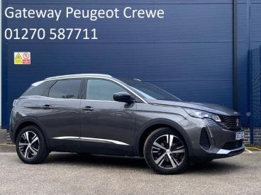 SPOTICAR Peugeot 3008 1.2 Hybrid Gt E-dsc6 Euro 6 (s/s) 5dr Used Car - Suv Hybrid Grey - Crewe - 1200552562_1