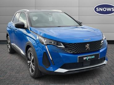 SPOTICAR Peugeot 3008 1.6 13.2kwh Gt Premium E-eat 4wd Euro 6 (s/s) 5dr Used Car - Suv Plug-in Hybrid Blue - Basingstoke - 1200556038_1