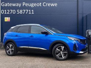 SPOTICAR Peugeot 3008 1.5 Bluehdi Allure Premium Euro 6 (s/s) 5dr Used Car - Suv Diesel Blue - Crewe - 1200558014_1