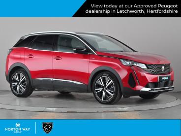 SPOTICAR Peugeot 3008 1.6 13.2kwh Gt Premium E-eat Euro 6 (s/s) 5dr Used Car - Suv Plug-in Hybrid Red - Letchworth - 1200560087_1