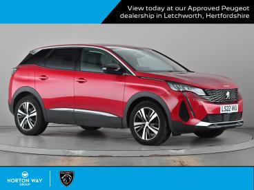 SPOTICAR Peugeot 3008 1.2 Puretech Allure Euro 6 (s/s) 5dr Used Car - Suv Petrol Red - Letchworth - 1200560093_1