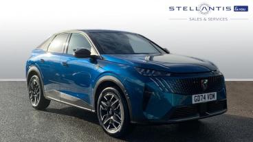 SPOTICAR Peugeot 3008 1.2 Hybrid Gt E-dsc6 Euro 6 (s/s) 5dr Used Car - Suv Hybrid Blue - Crawley - 1200561195_1