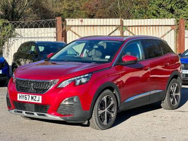SPOTICAR Peugeot 3008 1.2 Puretech Allure Eat Euro 6 (s/s) 5dr Used Car - Suv Petrol Red - Pontypridd - 1200563698_3