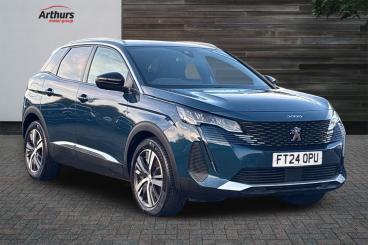 SPOTICAR Peugeot 3008 1.6 14.2kwh Allure E-eat Euro 6 (s/s) 5dr Used Car - Suv Plug-in Hybrid Blue - Wrexham - 1200563999_1