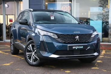 SPOTICAR Peugeot 3008 1.2 Puretech Allure Premium + Eat Euro 6 (s/s) 5dr Used Car - Suv Petrol Blue - Bulkington - 1200564676_1