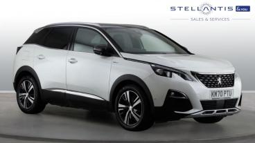 SPOTICAR Peugeot 3008 1.6 13.2kwh Gt Line E-eat Euro 6 (s/s) 5dr Used Car - Suv Plug-in Hybrid White - Coventry - 1200569526_1