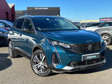 SPOTICAR Peugeot 3008 1.2 Puretech Allure Premium + Euro 6 (s/s) 5dr Used Car - Suv Petrol Blue - Eglinton - 1200570399_1